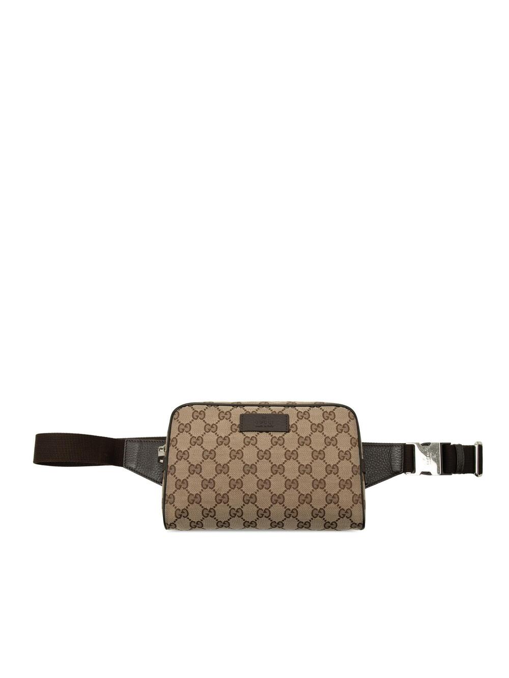 Gucci Gg Canvas Belt Bag Pre-Loved #341690G71B